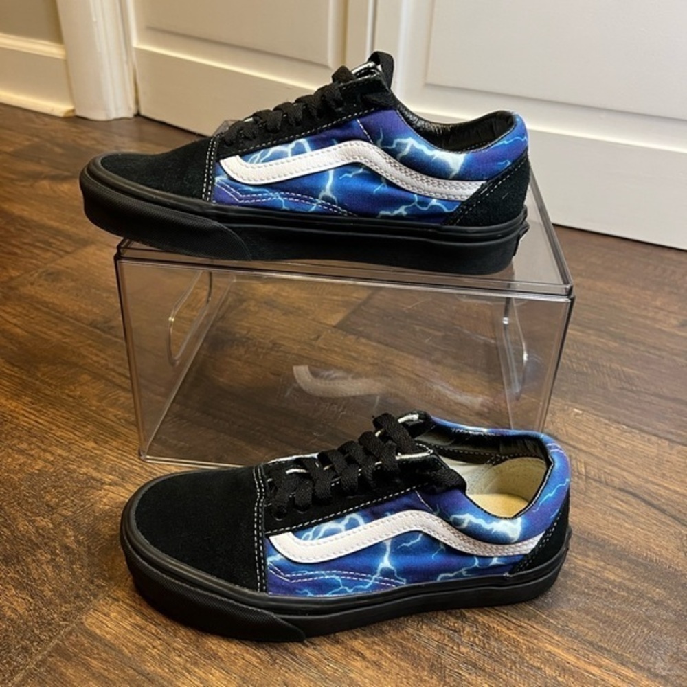 Vans Unisex Old Skool Lightning Skate Shoe/Sneakers Size Men’s 4.5 Women’s 6